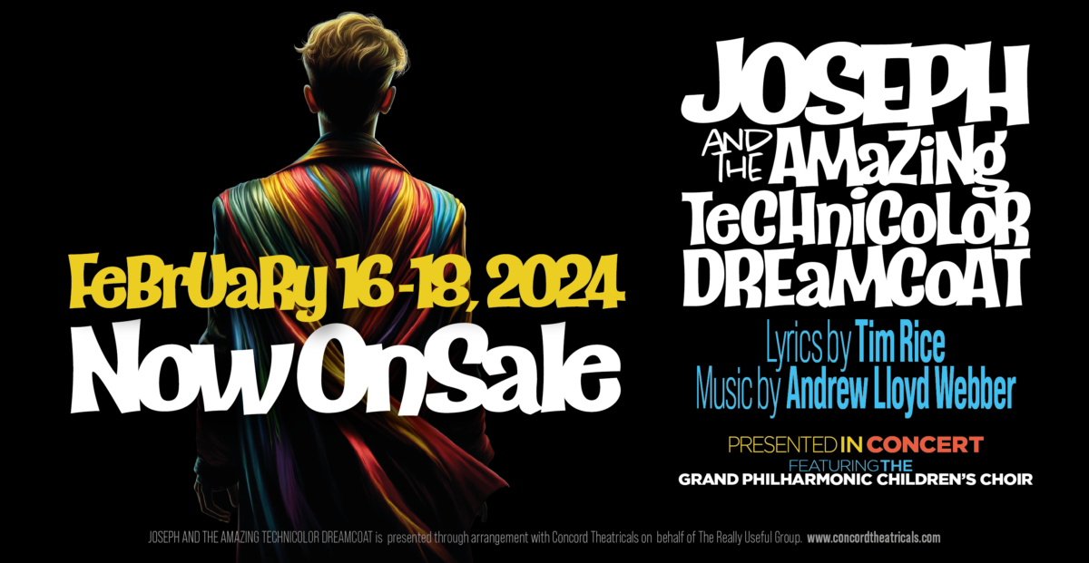 Tickets on Sale Now for Joseph and the Amazing Technicolor Dreamcoat: In Concert Event